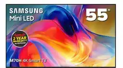 Visions Electronics Samsung Mini LED M70H 4K Smart TV 55 offer