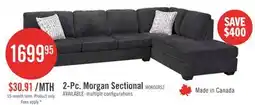 The Brick 2-pc. morgan sectional offer