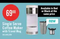The Brick Single Serve Coffee Maker with Travel Mug offer