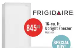 The Brick Frigidaire 16 Cu. Ft. Garage Ready Upright Freezer – White - FFUE1626AW offer
