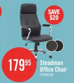 The Brick Steadman 24.4 Office Chair - Black offer
