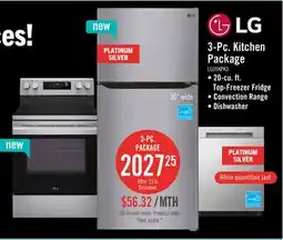 The Brick LG 3-Pc. Kitchen Package offer