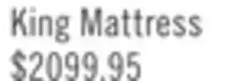 The Brick Serta iSeries NXG1200 Tight Top Firm King Mattress offer