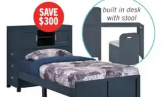 The Brick Quinn Twin Storage Bed offer