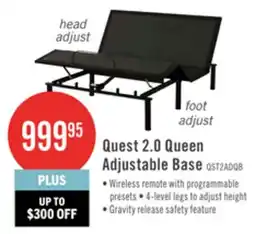 The Brick Quest 2.0 Queen Adjustable Base offer