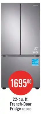The Brick Samsung 30 22.1 Cu. Ft. French-Door Refrigerator - Stainless Steel - RF22A4111SR/AA offer