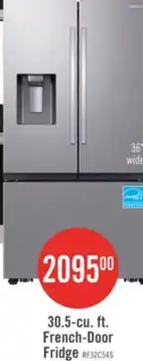 The Brick Samsung 36 31 Cu. Ft. Full Depth French-Door Refrigerator - Stainless Steel - RF32CG5400SRAA offer