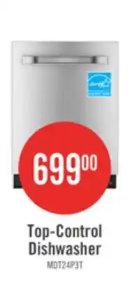 The Brick Midea 24 Top Control Dishwasher with 3-Stage Total Drying – Stainless Steel - MDT24P3CST offer