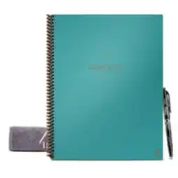 Staples Rocketbook Fusion Smart Reusable Notebook - Letter Size - Neptune Teal offer