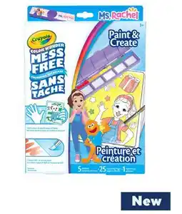 Staples Crayola Colour Wonder Paint & Create Set - Ms. Rachel offer