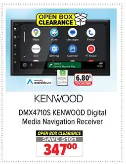 2001 Audio Video DMX4710S KENWOOD Digital Media Navigation Receiver offer