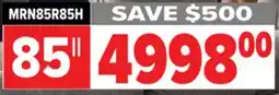 2001 Audio Video MRN85R85 85 4K MICRO RGB AI TV HDR+ offer