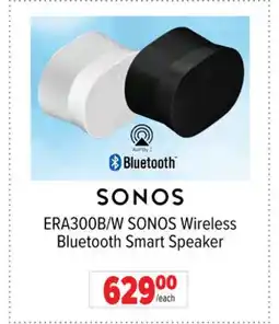 2001 Audio Video ERA300B/W SONOS Wireless Bluetooth Smart Speaker offer