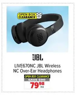 2001 Audio Video JBL LIVE670NC JBL Wireless NC Over-Ear Headphones offer