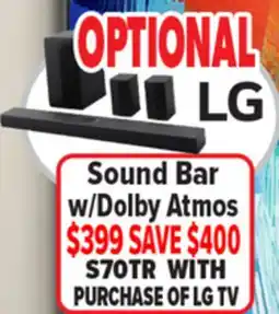 2001 Audio Video Sound Bar w/Dolby Atmos offer