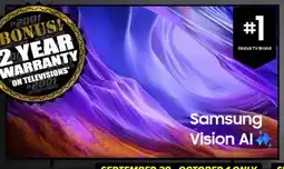 2001 Audio Video Samsung 55 OLED Vision AI - S85H offer