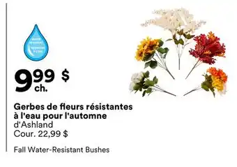 Michaels Gerbes de fleurs résistantes à l'eau pour l'automne d'Ashland offer