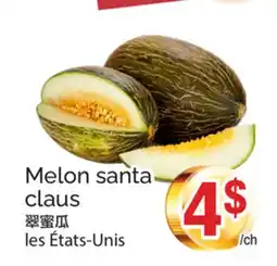 T&T Supermarket MELON SANTA CLAUS offer