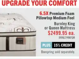 The Brick Burnley King or Queen Mattress offer