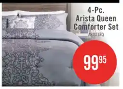 The Brick Arista 4-Piece Full/Queen Comforter Set - Grey offer