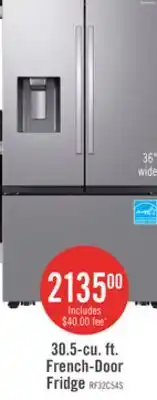 The Brick 30.5-cu. ft. French-Door Fridge offer