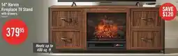 The Brick 54 Harvin Fireplace TV Stand with drawers offer