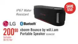 The Brick xboom Bounce by will.i.am Portable Speaker offer