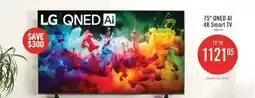 The Brick LG 75 QNED75B Mini-LED 4K Smart webOS TV (75QNED75BUA.ACC) – 2026 Model offer