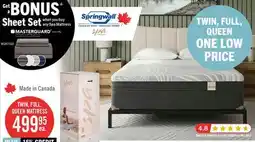 The Brick Springwall Spa 8 Firm Smooth Top Twin Mattress in a Box offer