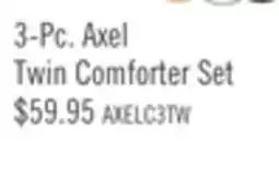 The Brick 3-Pc. Axel Twin Comforter Set offer