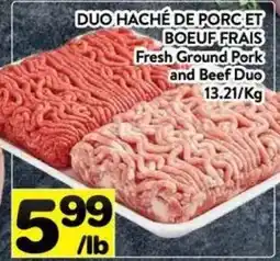 Supermarché PA Fresh Ground Pork and Beef Duo offer