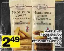 Supermarché PA Patisserie Tradition madeleines regulieres ou marbrees offer