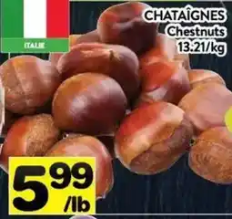 Supermarché PA Chestnuts offer