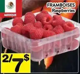 Supermarché PA Raspberries offer