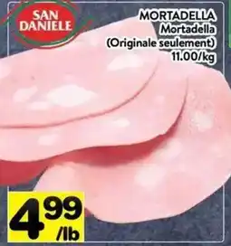 Supermarché PA San daniele mortadella offer