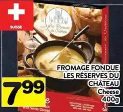 Supermarché PA Les reserves du chateau fromage fondue offer