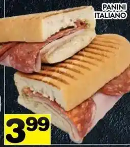 Supermarché PA Panini italiano offer
