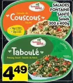 Supermarché PA Fontaine santé couscous salad offer