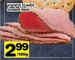 Supermarché PA Smoked Meat offer