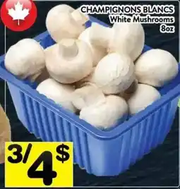 Supermarché PA White Mushrooms offer