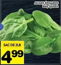Supermarché PA Baby Spinach offer