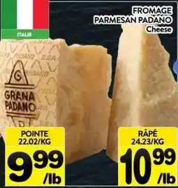 Supermarché PA Grana Padano Cheese offer