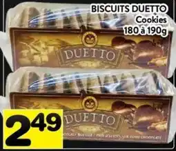 Supermarché PA Duetto cookies offer