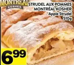 Supermarché PA Montreal kosher apple strudel offer