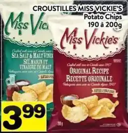 Supermarché PA Miss Vickie's Potato Chips offer