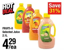 Arz Fine Foods Fruiti-0 Selected Juice offer