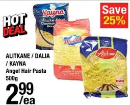 Arz Fine Foods Alitkane / Dalia / Kayna Angel Hair Pasta offer
