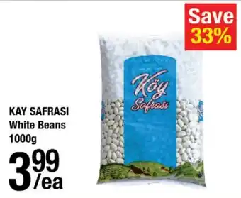 Kay safrasi white beans