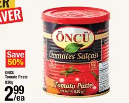 Arz Fine Foods Oncu tomato paste offer