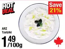 Arz Fine Foods ARZ Tzatziki offer